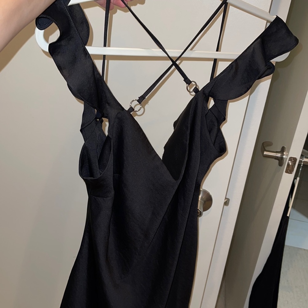 Black Mini Dress- Size S